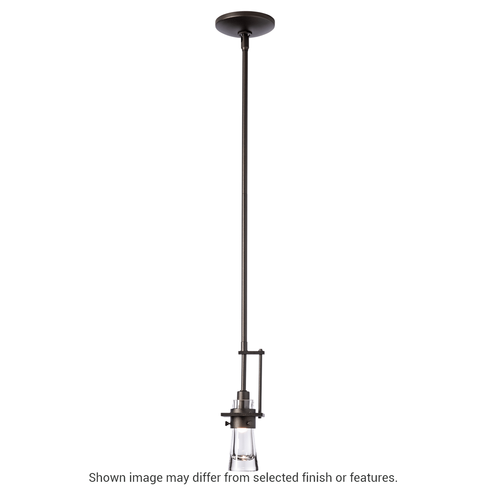 Erlenmeyer Small Mini Pendant - White by Hubbardton Forge
