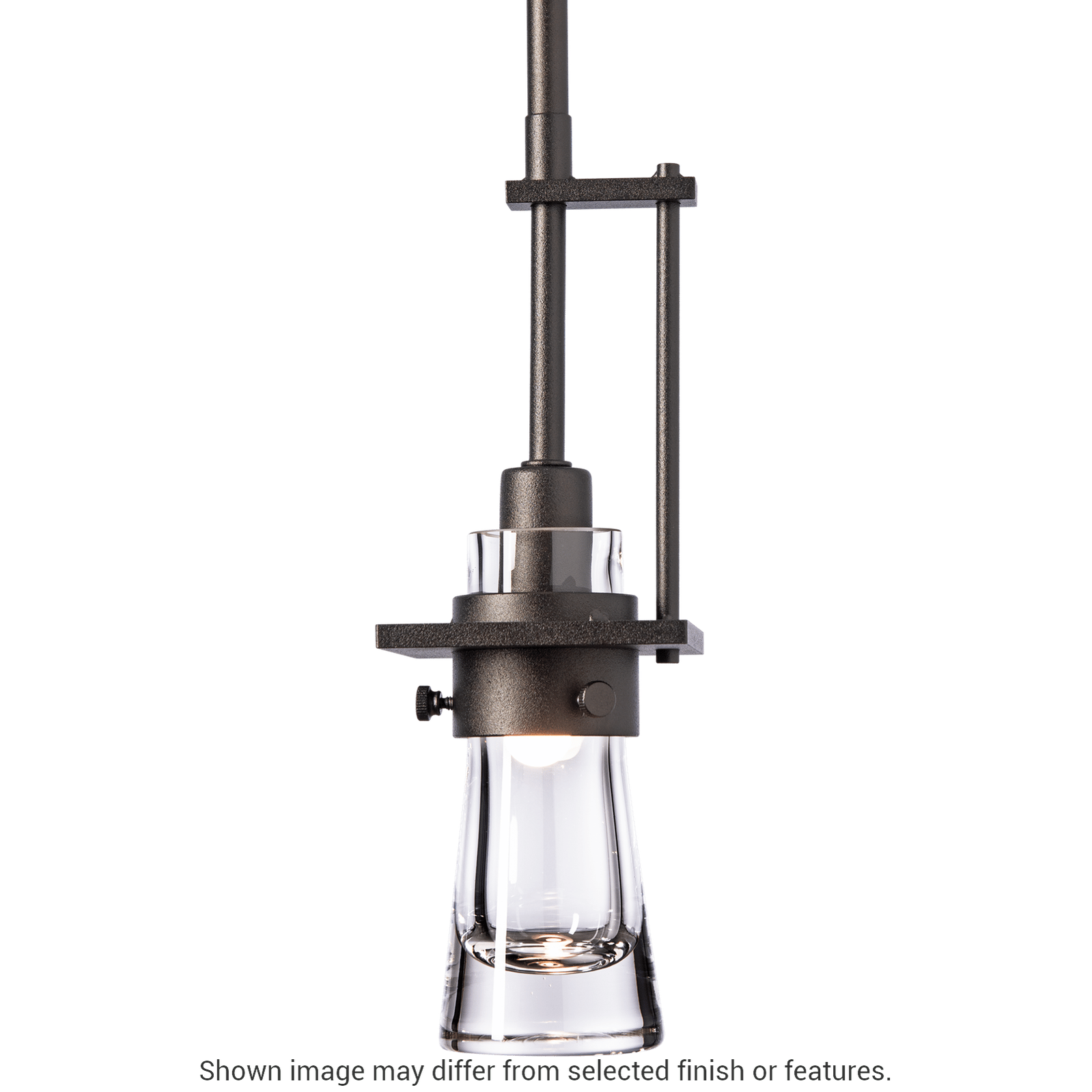 Erlenmeyer Small Mini Pendant - White by Hubbardton Forge