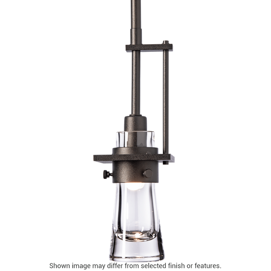 Erlenmeyer Small Mini Pendant - White by Hubbardton Forge