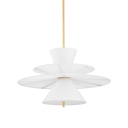 Esperance Pendant - Aged Brass by Hudson Valley Lighting