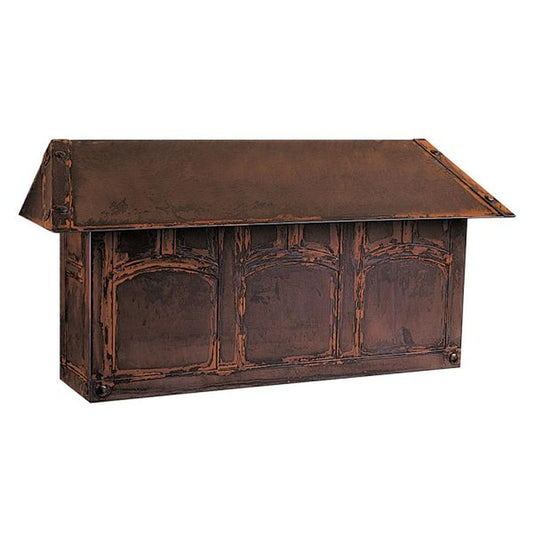 Evergreen Mail Box – Horizontal - EMBL-BZ - Bronze by Arroyo Craftsman