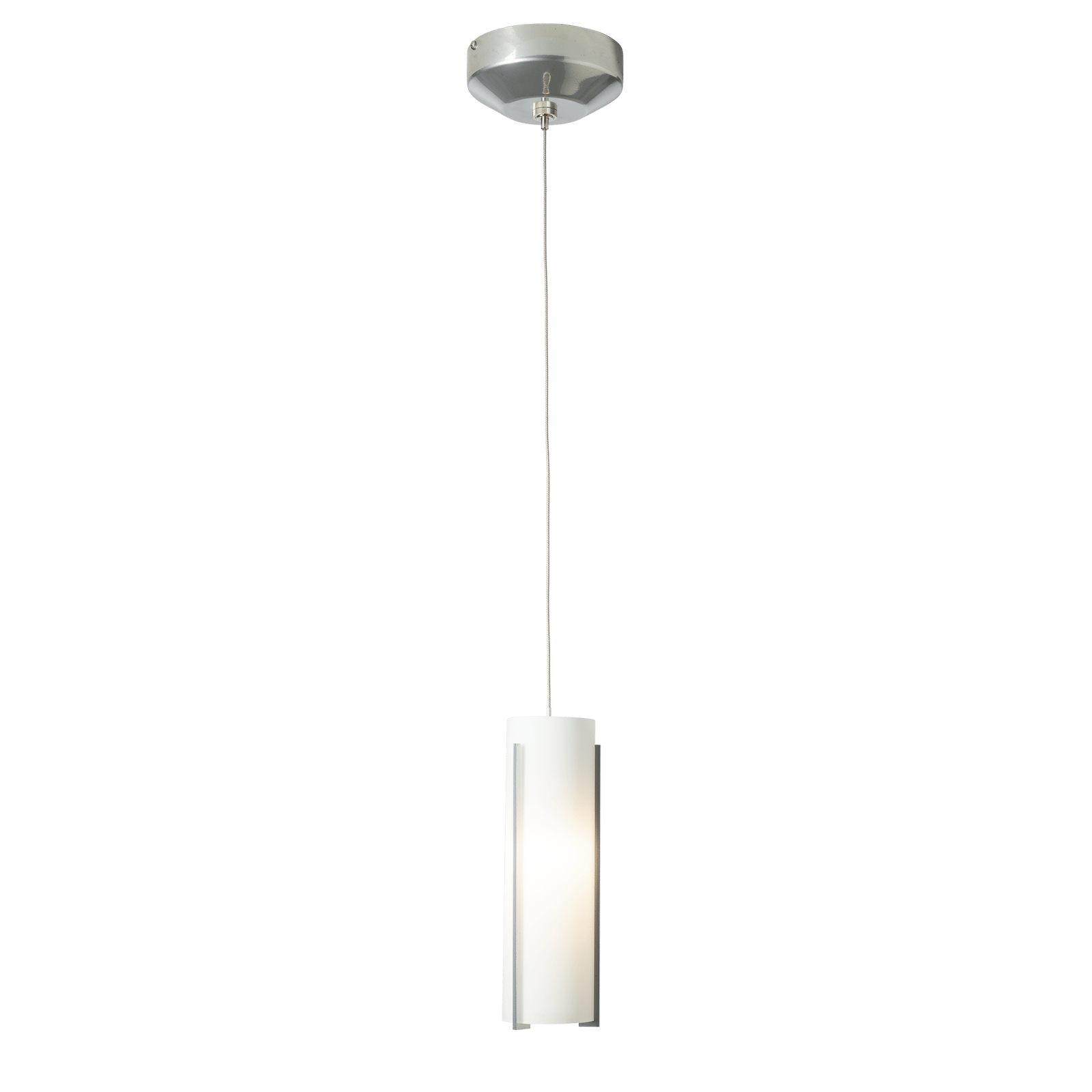 Exos Glass Low Voltage Mini Pendant - White - Opal Glass by Hubbardton Forge