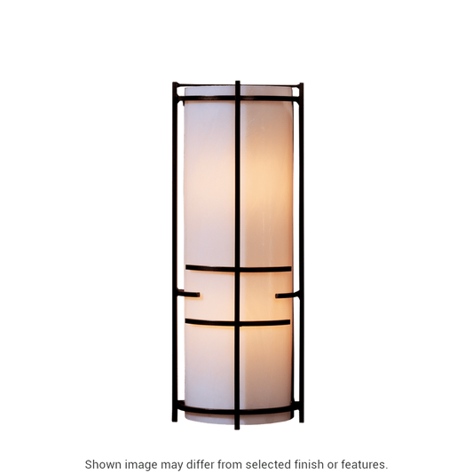 Extended Bars Sconce - White - White Art Glass by Hubbardton Forge