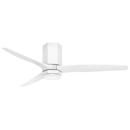 Facet 52" LED Smart Fan - Matte White by Hinkley Lighting