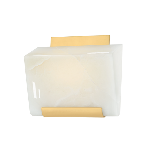 Fairfield Wall Sconce - Aged Brass by Hudson Valley Lighting