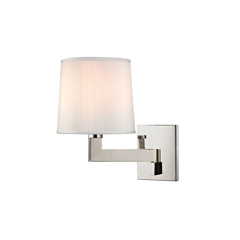 Fairport Wall Sconce - Polished Nickel by Hudson Valley Lighting