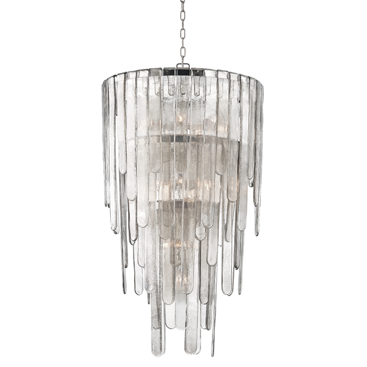 Fenwater Chandelier - 16-Light - Polished Nickel by Hudson Valley Lighting