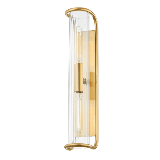 Fillmore Wall Sconce - Aged Brass by Hudson Valley Lighting