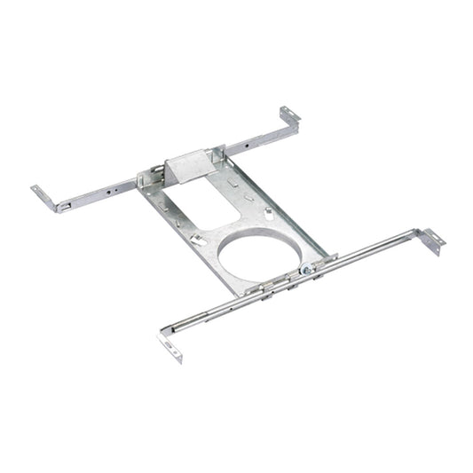 Flanged Rough-In Plate with Hanger Bars for 3 1/2" Recessed Ceiling Lights by Lotus LED Lights