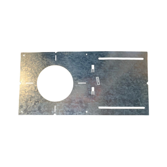 Flat Rough-In Plate for AD-LED-4-S15W Recessed Ceiling Lights by Lotus LED Lights