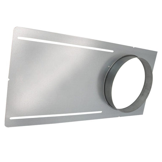 Flat Rough-In Plate with Drywall Flange for 6" Fire Rated Recessed Ceiling Lights by Lotus LED Lights