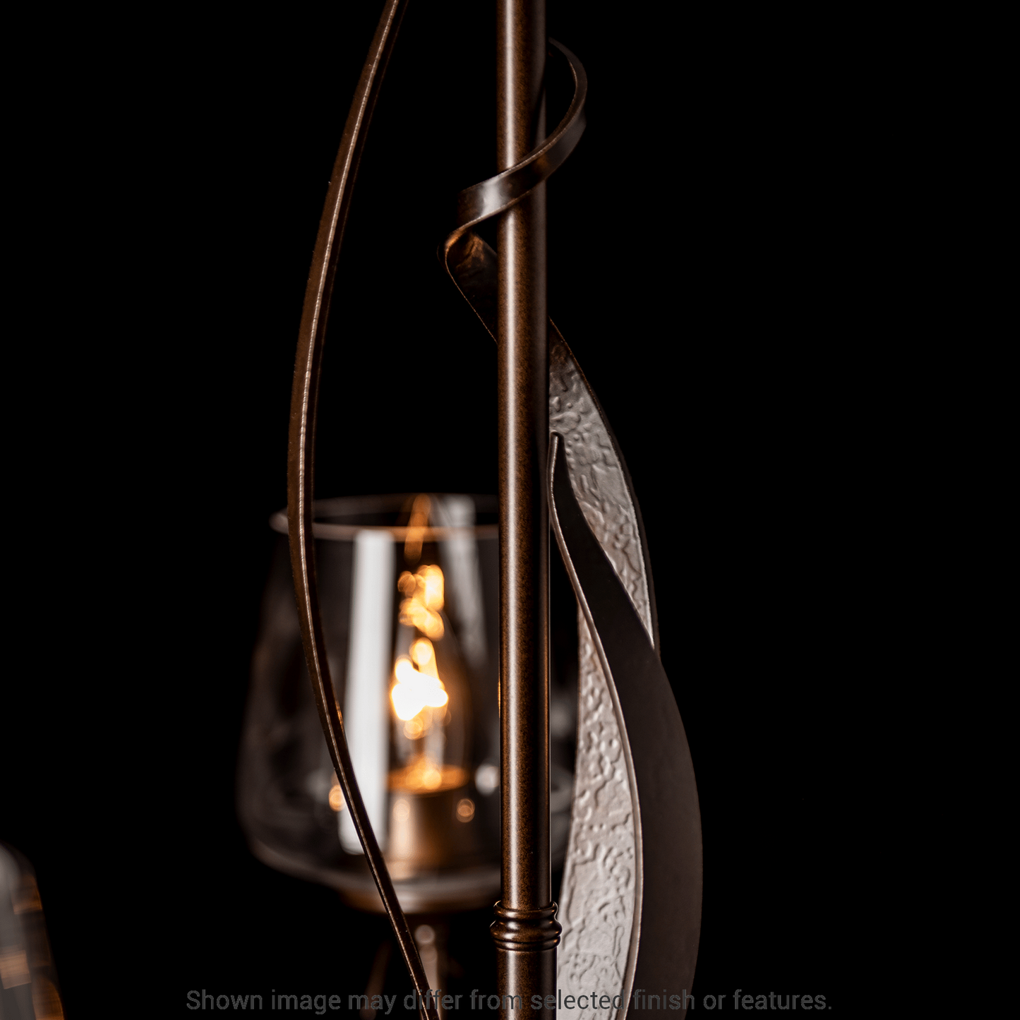 Flora 5-Arm Chandelier - White - Opal Glass by Hubbardton Forge