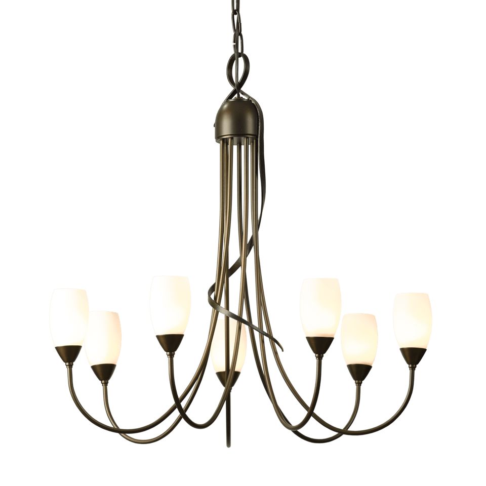 Flora 7-Arm Chandelier - Bronze by Hubbardton Forge