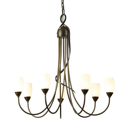 Flora 7-Arm Chandelier - Bronze by Hubbardton Forge