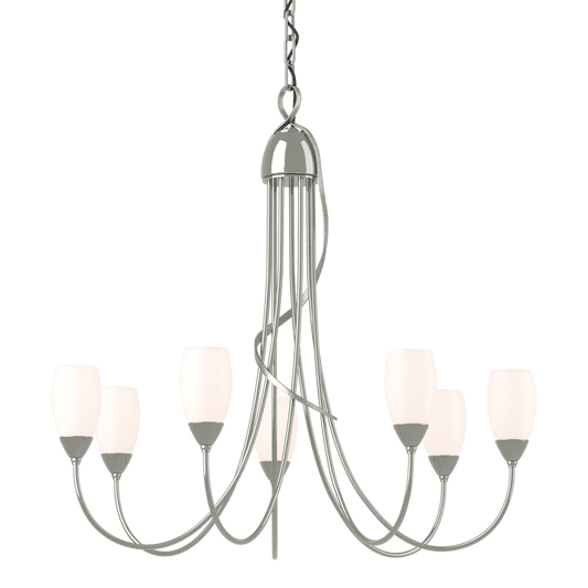 Flora 7-Arm Chandelier - Sterling by Hubbardton Forge