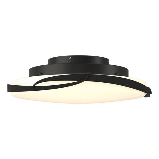 Flora LED Flush Mount - Black by Hubbardton Forge