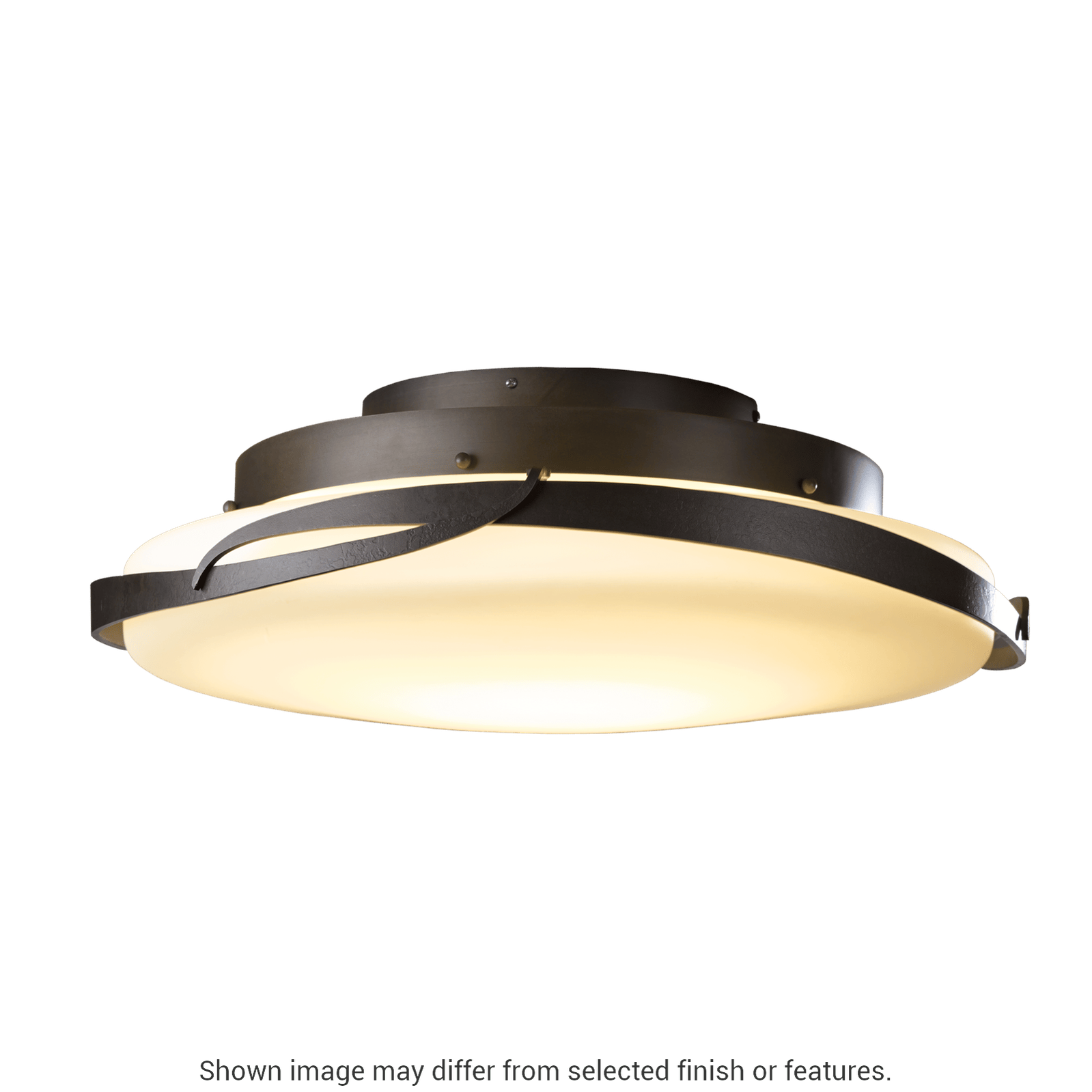 Flora LED Flush Mount - White by Hubbardton Forge
