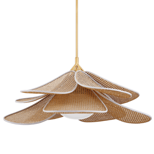 Florina Large Pendant - Aged Brass by Hudson Valley Lighting