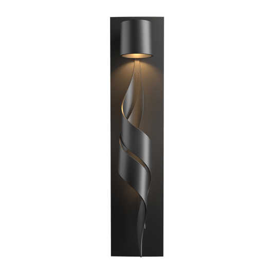 Flux Dark Sky Friendly Outdoor Sconce - Coastal Black by Hubbardton Forge