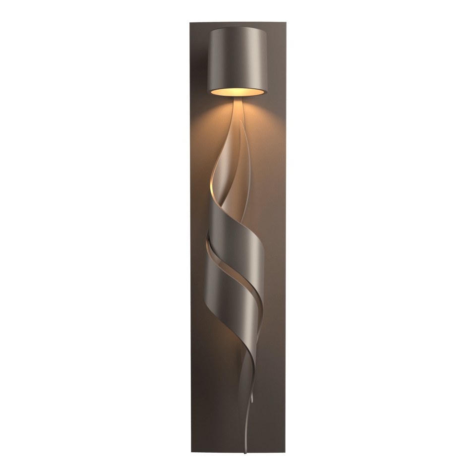 Flux Dark Sky Friendly Outdoor Sconce - Coastal Dark Smoke by Hubbardton Forge