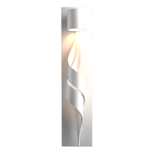Flux Dark Sky Friendly Outdoor Sconce - White by Hubbardton Forge