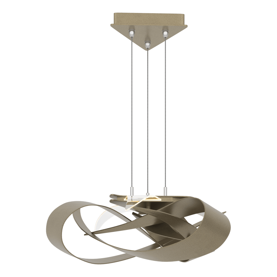 Flux LED Pendant - Soft Gold by Hubbardton Forge