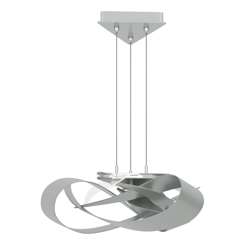 Flux LED Pendant - Vintage Platinum by Hubbardton Forge