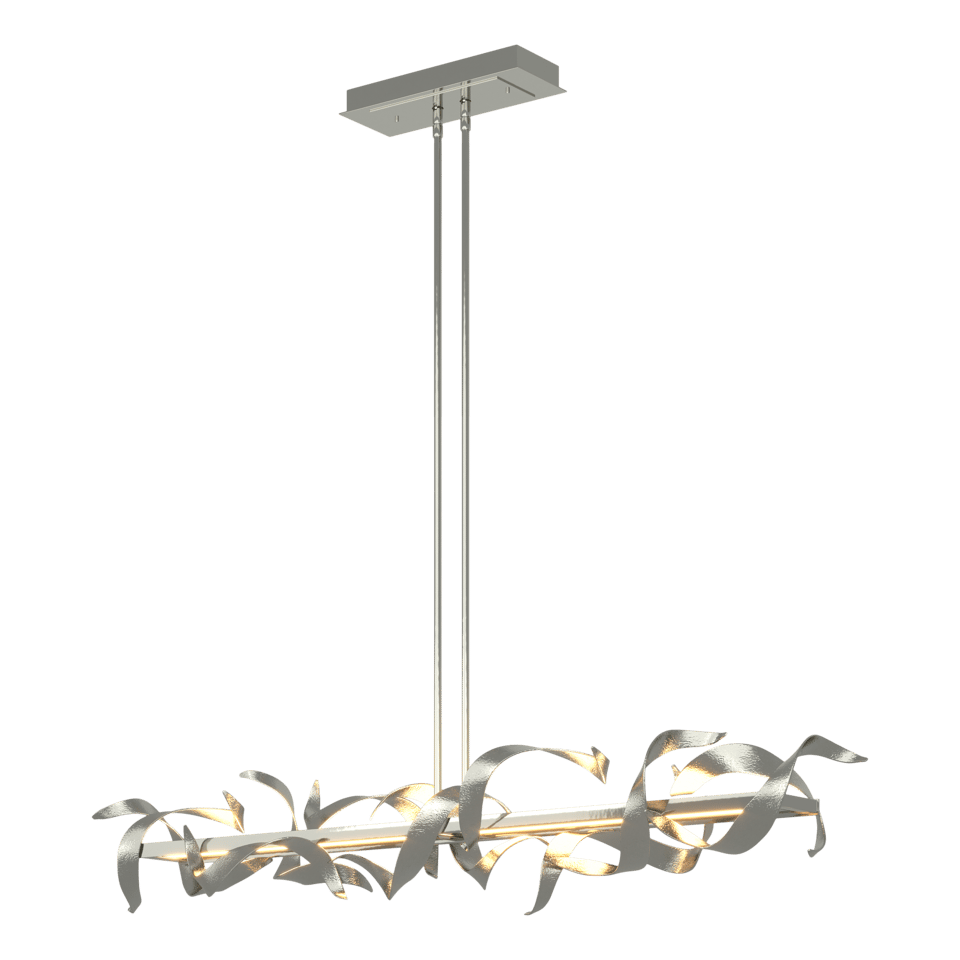 Folio Large LED Pendant - Sterling by Hubbardton Forge