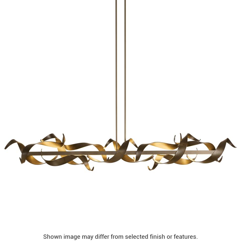 Folio Large LED Pendant - White by Hubbardton Forge