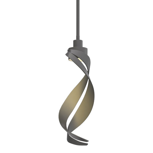 Folio Mini Pendant - Black by Hubbardton Forge