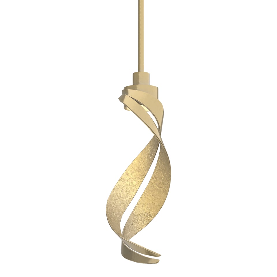 Folio Mini Pendant - Modern Brass by Hubbardton Forge