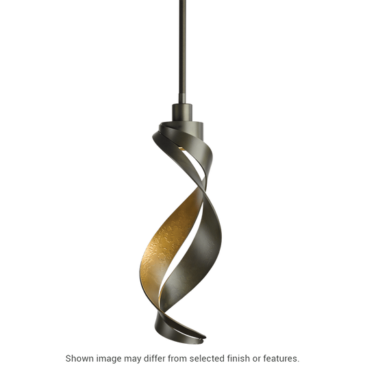 Folio Mini Pendant - White by Hubbardton Forge