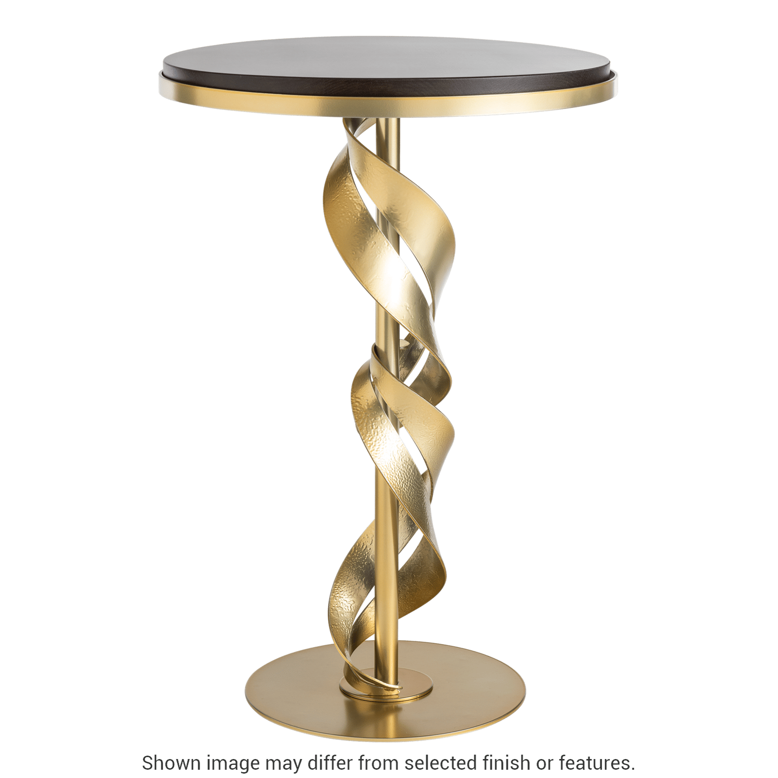 Folio Wood Top Accent Table - White - Maple Natural Wood Top Accent by Hubbardton Forge