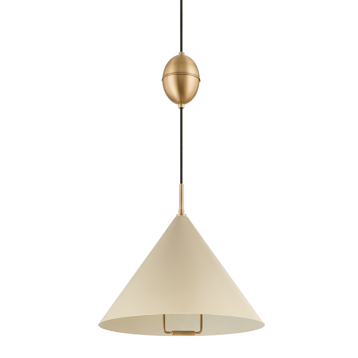 Fontana Pendant - 1-Light - Patina Brass - Troy Lighting F7618-PBR/SSD