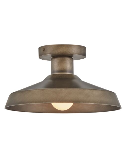 Forge Small Flush Mount - Burnished Bronze by Hinkley Lighting