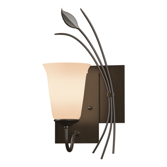 Forged Leaf Sconce - Oil Rubbed Bronze - Right-Facing by Hubbardton Forge