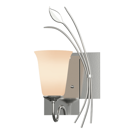 Forged Leaf Sconce - Sterling - Right-Facing by Hubbardton Forge
