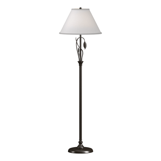 Forged Leaves and Vase Floor Lamp - Oil Rubbed Bronze by Hubbardton Forge