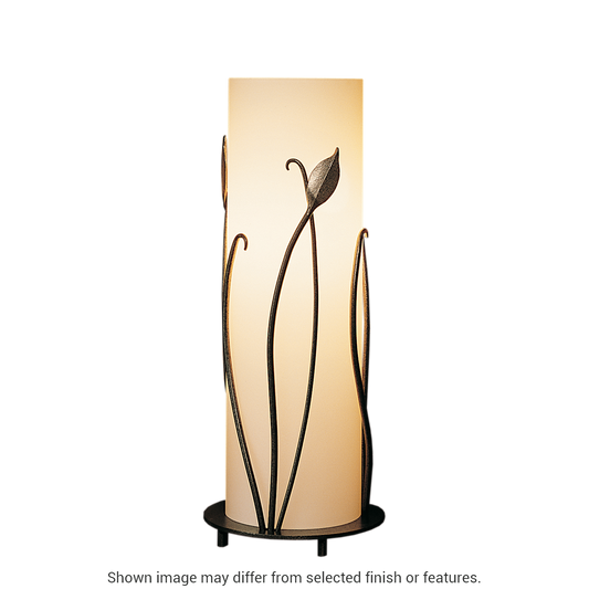 Forged Leaves Table Lamp - White by Hubbardton Forge