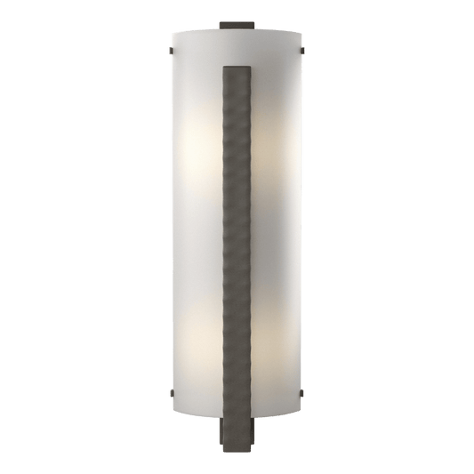 Forged Vertical Bar Large Sconce - Dark Smoke by Hubbardton Forge