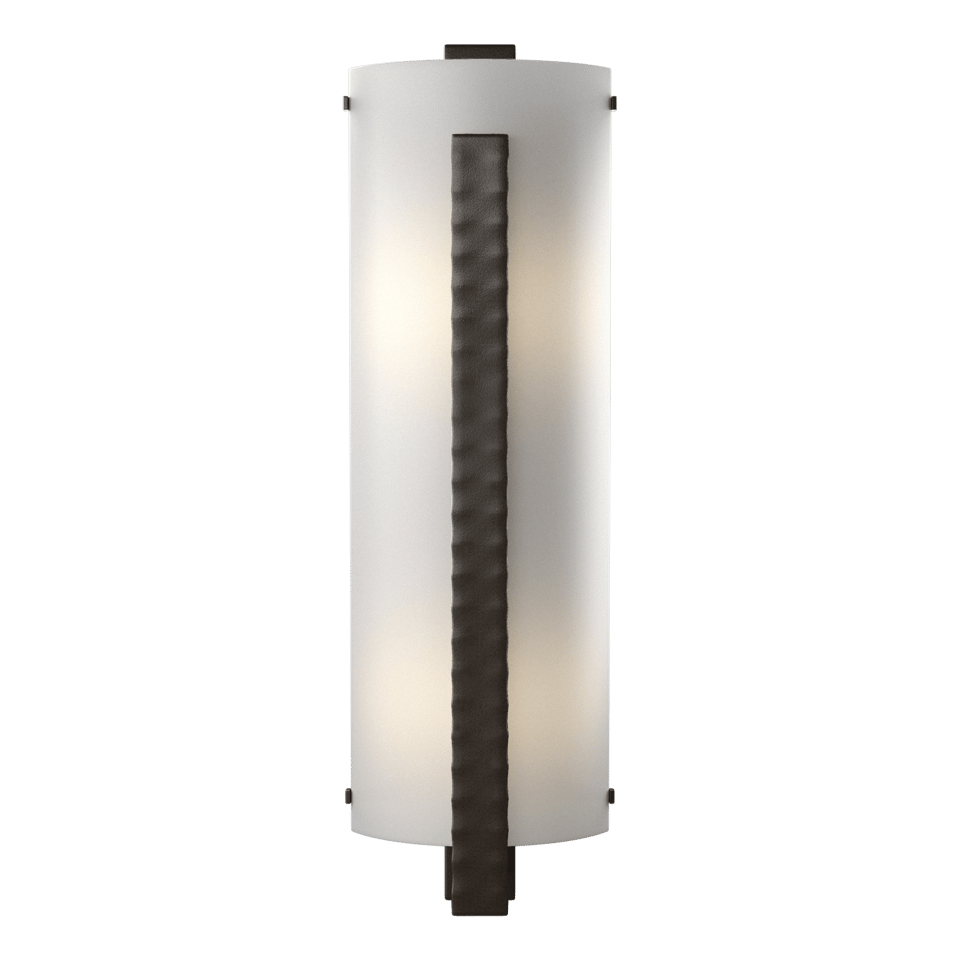 Forged Vertical Bar Large Sconce - Oil Rubbed Bronze by Hubbardton Forge