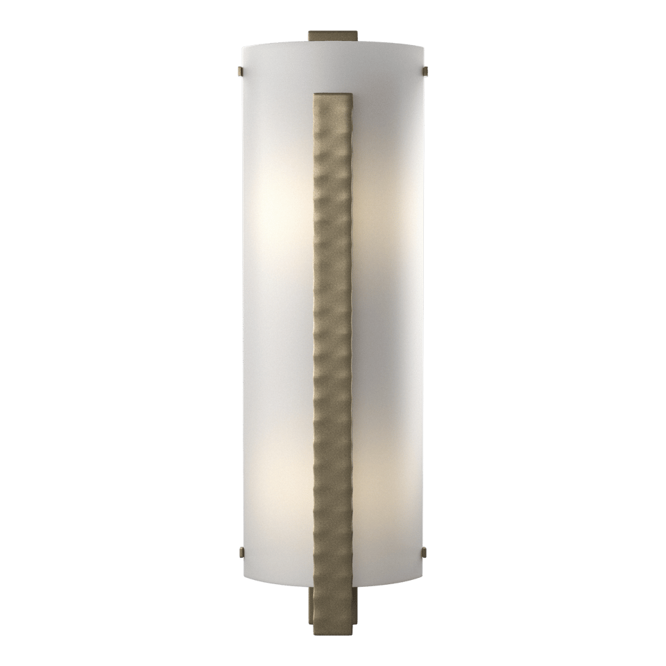 Forged Vertical Bar Large Sconce - Soft Gold by Hubbardton Forge
