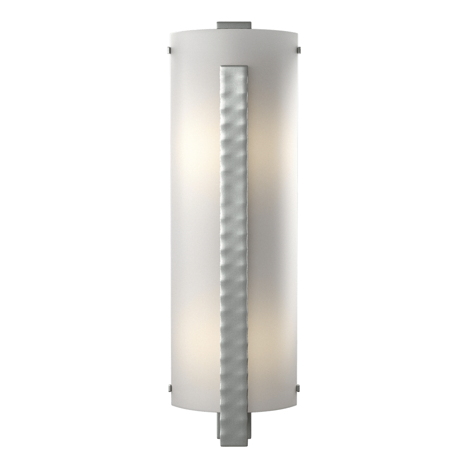Forged Vertical Bar Large Sconce - Vintage Platinum by Hubbardton Forge