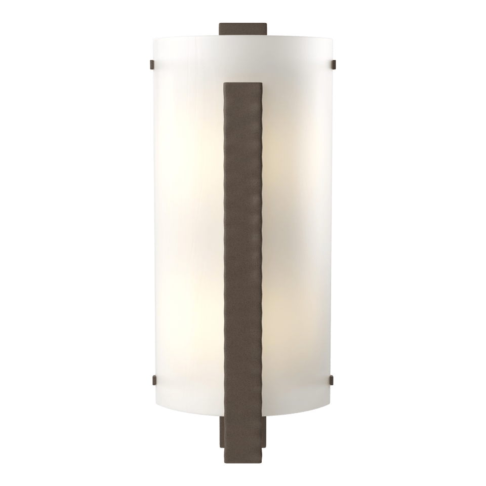 Forged Vertical Bar Sconce - Bronze by Hubbardton Forge