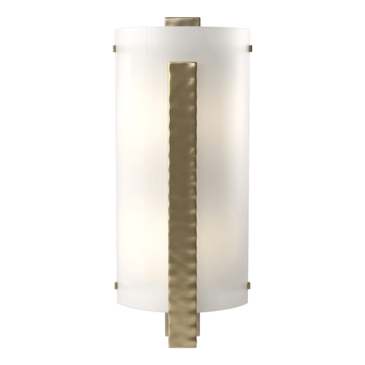 Forged Vertical Bar Sconce - Modern Brass by Hubbardton Forge