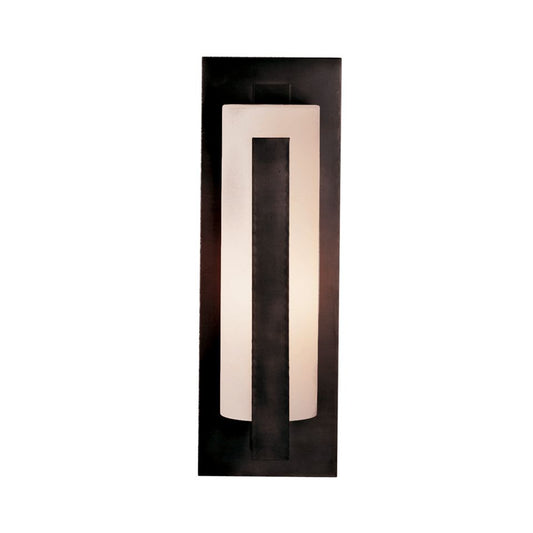 Forged Vertical Bars Large Outdoor Sconce - Coastal Dark Smoke by Hubbardton Forge