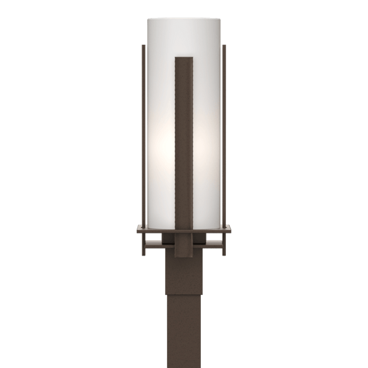 Forged Vertical Bars Outdoor Post Light - Coastal Bronze by Hubbardton Forge