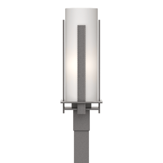 Forged Vertical Bars Outdoor Post Light - Coastal Burnished Steel by Hubbardton Forge