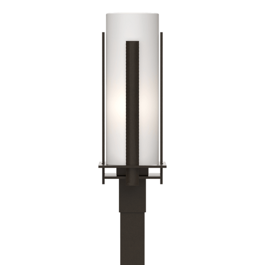 Forged Vertical Bars Outdoor Post Light - Oil Rubbed Bronze by Hubbardton Forge