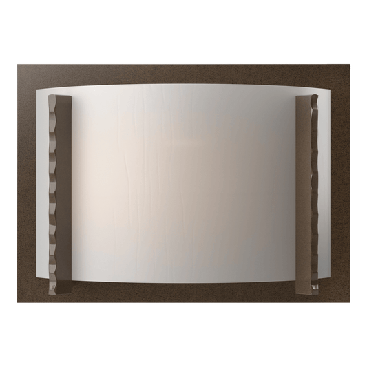 Forged Vertical Bars Sconce - Bronze by Hubbardton Forge